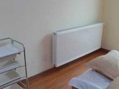 美景暖通--施工照片暖氣片